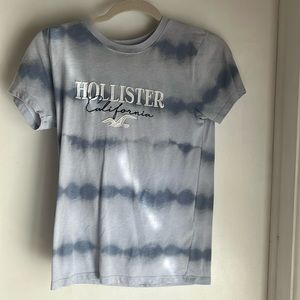 Hollister California blue striped top